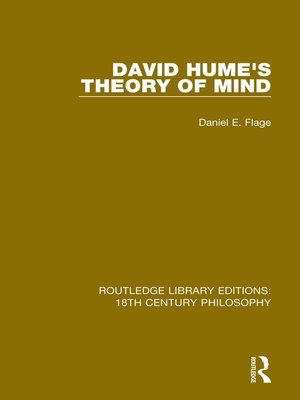 cover image of David Hume's Theory of Mind